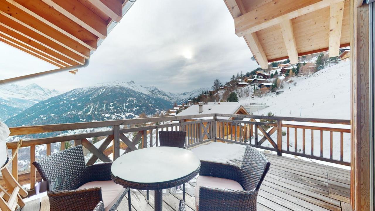 Etoiles Des Neiges Luxe & Jacuzzi Chalet 12 Pers By Alpvision Residences Hérémence Екстериор снимка