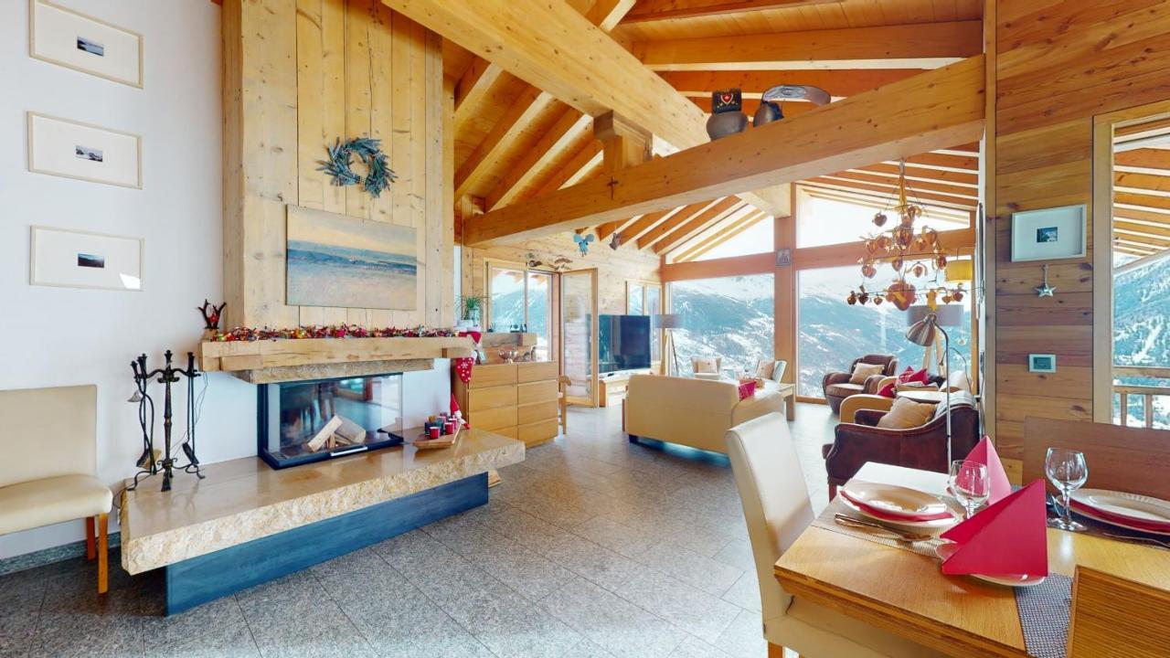 Etoiles Des Neiges Luxe & Jacuzzi Chalet 12 Pers By Alpvision Residences Hérémence Екстериор снимка